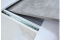 Фото 6 - Стол обеденный Intarsio Sheridan 110x68 см раскладной, белая аляска/индастриал