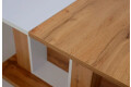 Фото 8 - Стол обеденный Intarsio Titan 140x80 см раскладной, белая аляска/дуб Тахо 