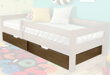 Фото Шухляди (комплект 2шт) на половину довж. ліжок Сосна Arbor Drev