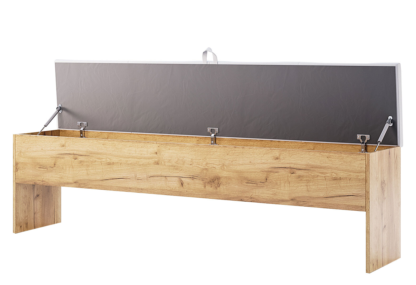 Фото 2 - Банкетка к кровати МироМарк Асти 185х36 см Дуб крафт