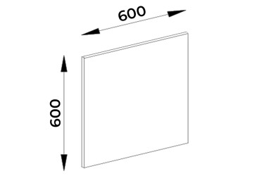 Фото Фасад В 60 Окап (h-920) Софи