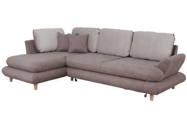 Фото Мягкий уголок Элегант Бенефит 4 270x165 см капучино