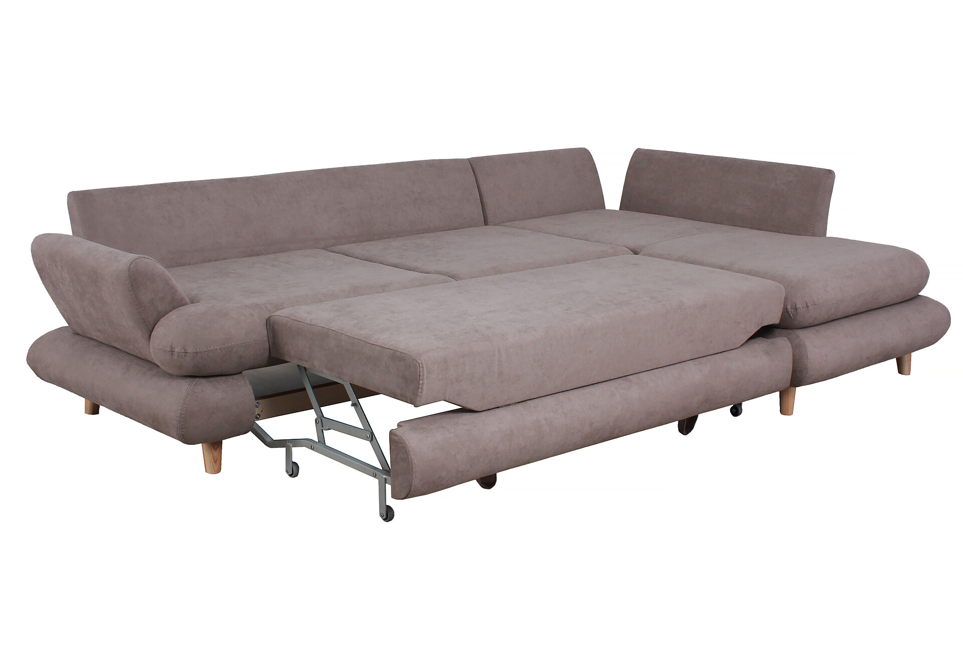 Фото 3 - Мягкий уголок Элегант Бенефит 4 270x165 см капучино