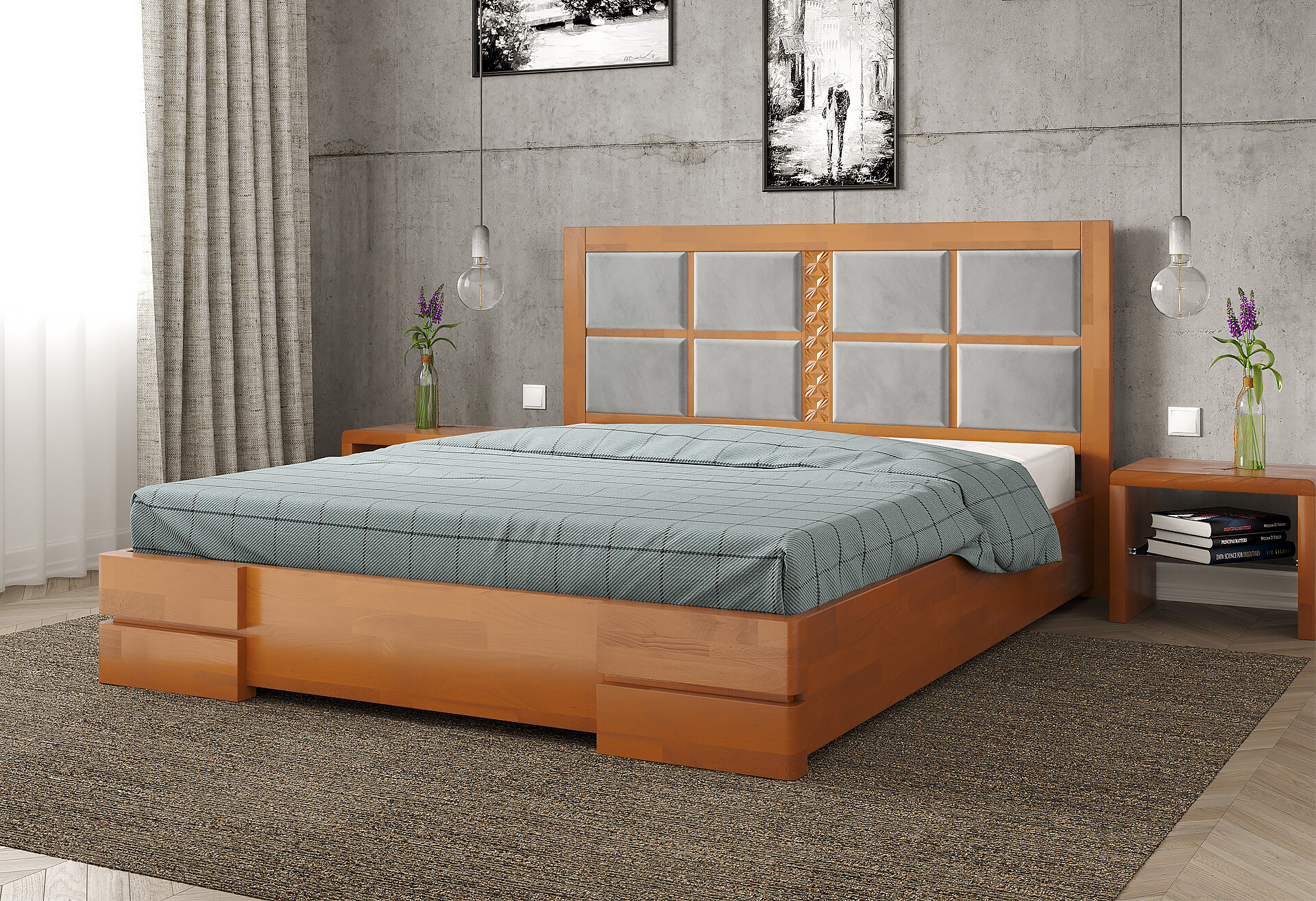 Фото 7 - Ліжко-подіум Arbor Drev Кардинал 2 180 см