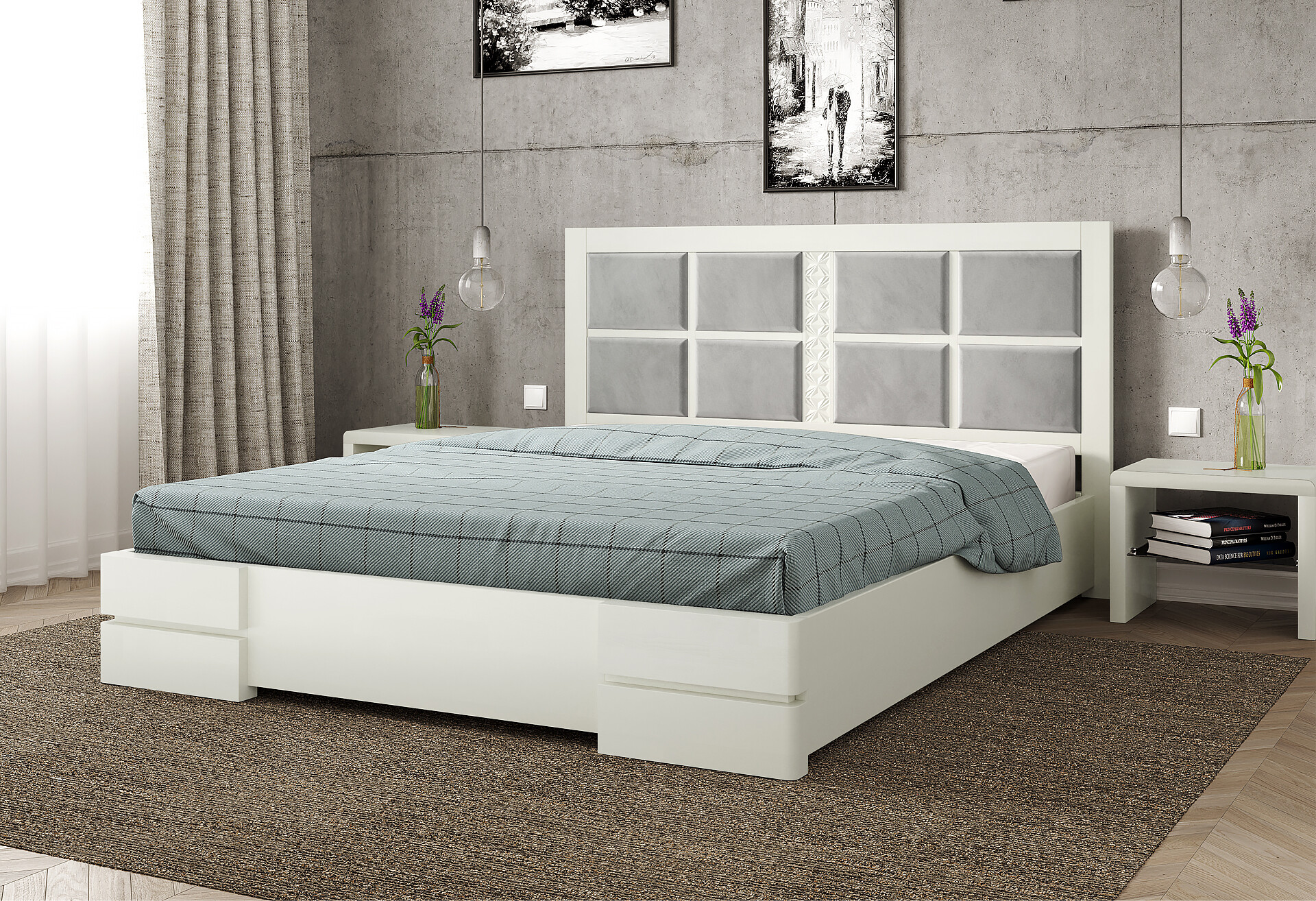 Фото 3 - Ліжко-подіум Arbor Drev Кардинал 2 180 см