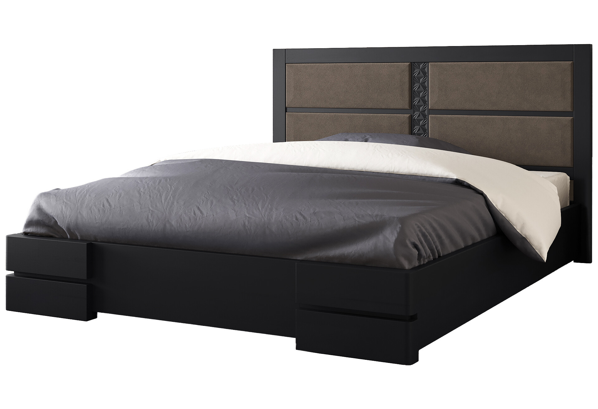 Фото 2 - Кровать Arbor Drev Кардинал 1 180 см подъемная (металлический каркас)