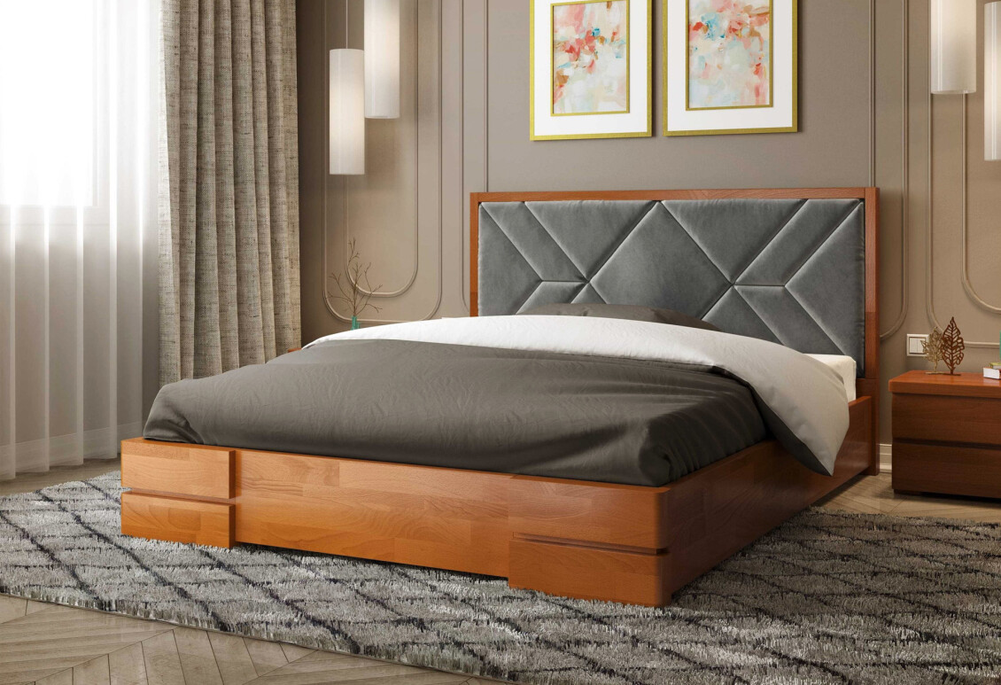 Фото Кровать Arbor Drev Елит 160 см подъемная (металлический каркас)