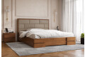Фото 1 - Ліжко-подіум Arbor Drev Тоскана (бук) 160 см підйомне 