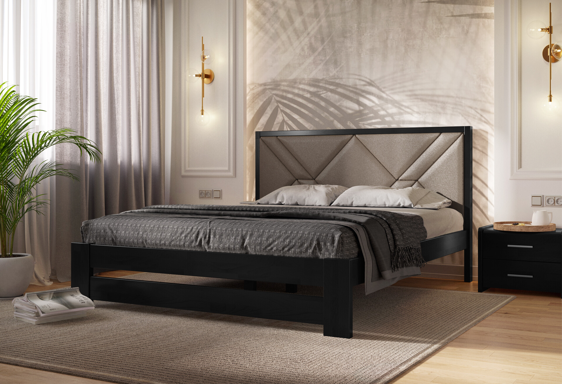 Фото 6 - Ліжко Arbor Drev Симфонія Преміум 160 см