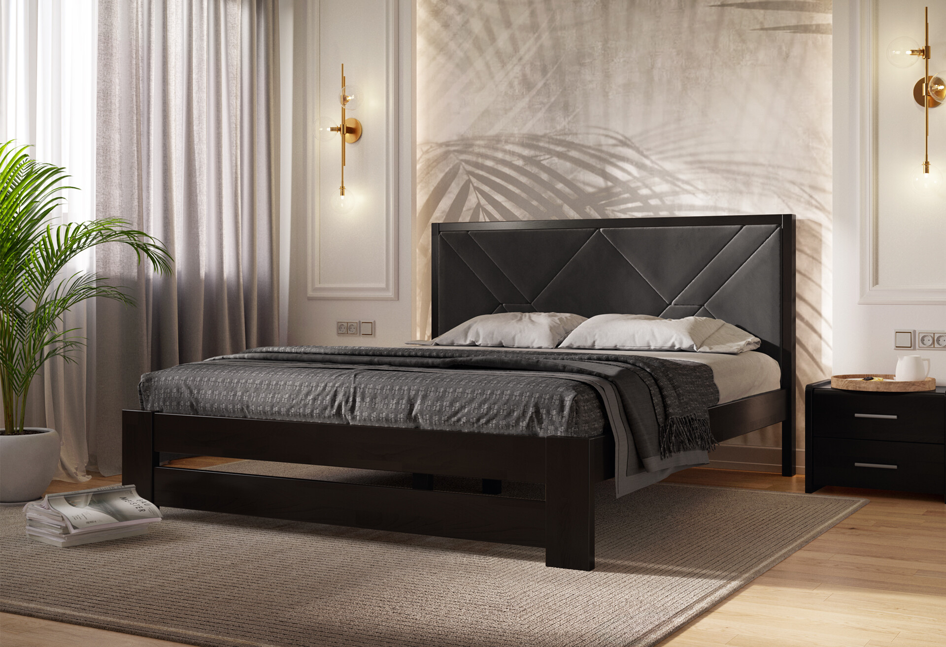 Фото 7 - Ліжко Arbor Drev Симфонія Преміум 180 см