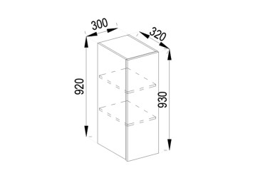 Фото В 30 (h-920) Софи Лак Svit Mebliv