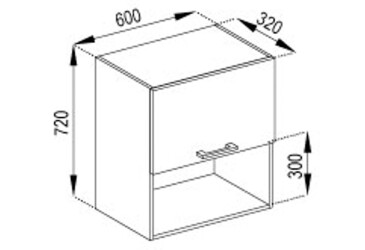 Фото В 60 Б п/микроволн. Марта Svit Mebliv