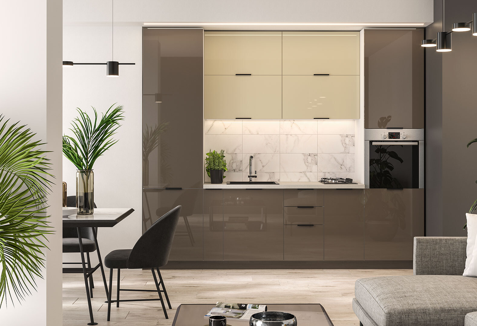 Фото 25 - Модульная кухня Диплос / Diplos Мебель Стар