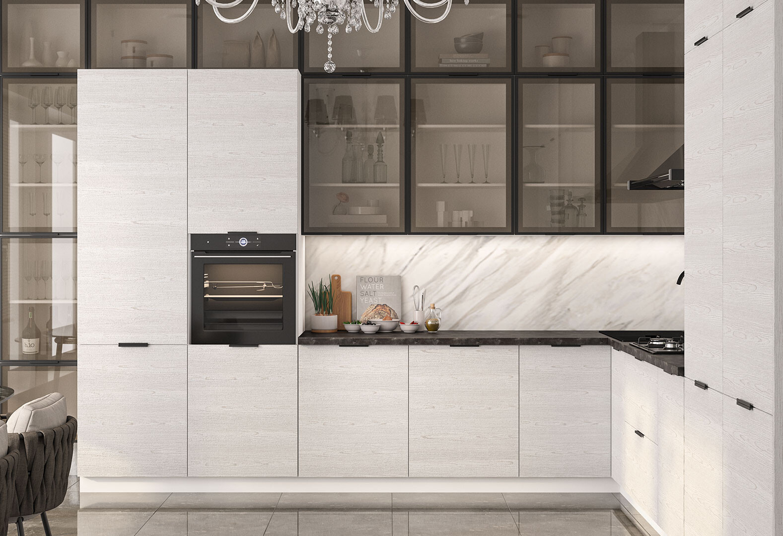 Фото 54 - Модульная кухня Диплос / Diplos Мебель Стар