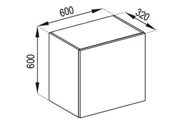 Фото В 60 Окап (h 920) Марта Svit Mebliv