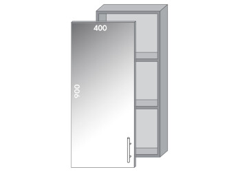 Фото Верх 940 вітрина Діплос / Diplos MebelStar