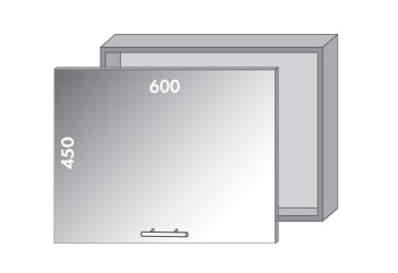 Фото Верх 962 вітрина Діплос / Diplos MebelStar