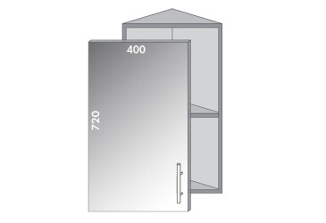 Фото Верх 37 вітрина Діплос / Diplos MebelStar