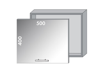 Фото Верх 54 витяжка-вітрина Діплос / Diplos MebelStar