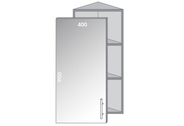 Фото Верх 937 вітрина Діплос / Diplos MebelStar