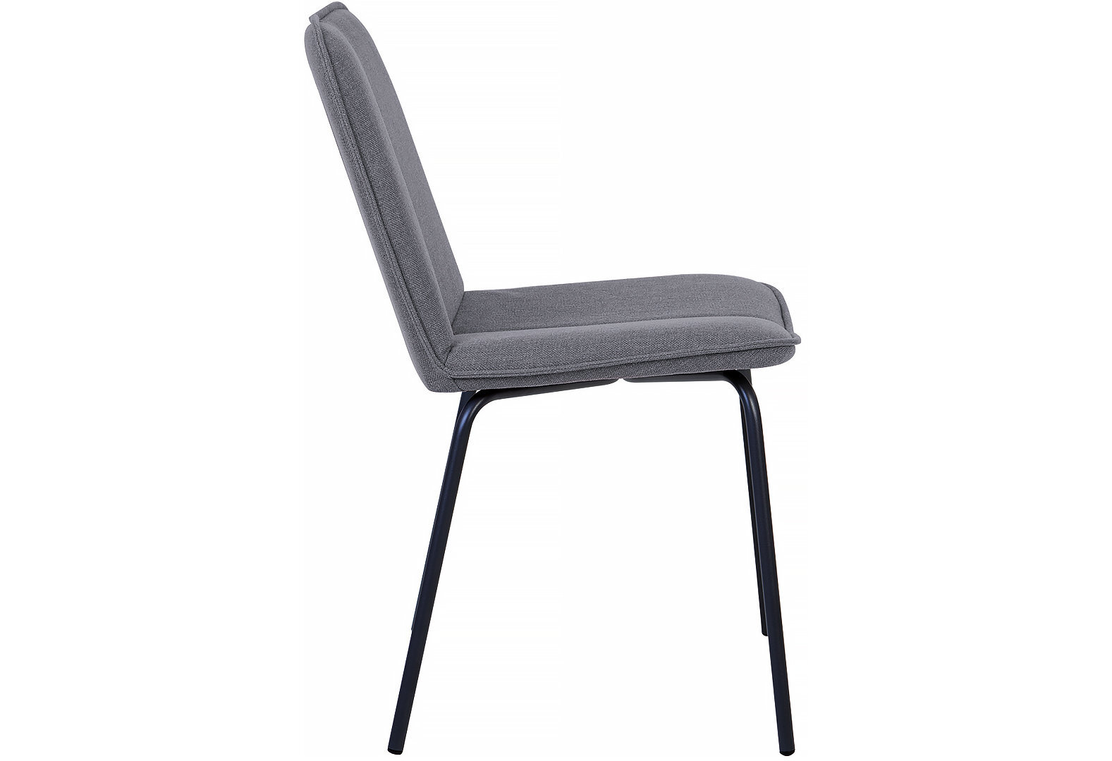 Фото 4 - Стул кухонный Новый Стиль Nice Black (Box-2) 52x57x83 см мягкий / комплект 2шт 