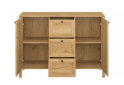 Image 4 - Комод VMV holding Klark / Кларк 2-дверна з 3 ящиками 118 см Дуб крафт золотий