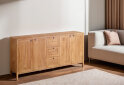 Image 2 - Комод VMV holding Klark / Кларк 4-дверна з 3 ящиками 183 см Дуб крафт золотий