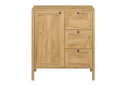 Image 1 - Комод VMV holding Klark / Кларк 1-дверный с 3 ящиками 80 см Дуб крафт золотой
