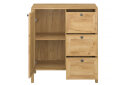 Image 4 - Комод VMV holding Klark / Кларк 1-дверный с 3 ящиками 80 см Дуб крафт золотой