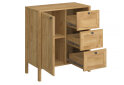 Image 5 - Комод VMV holding Klark / Кларк 1-дверный с 3 ящиками 80 см Дуб крафт золотой