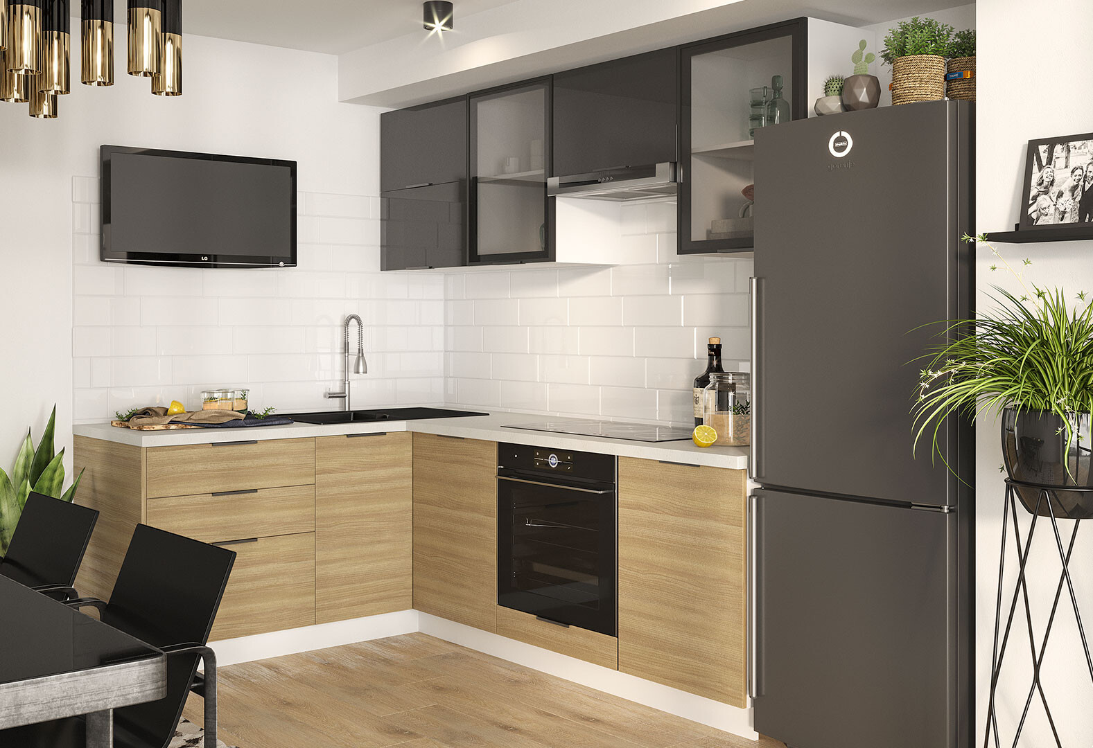 Фото 9 - Модульная кухня Диплос / Diplos Blum Мебель Стар