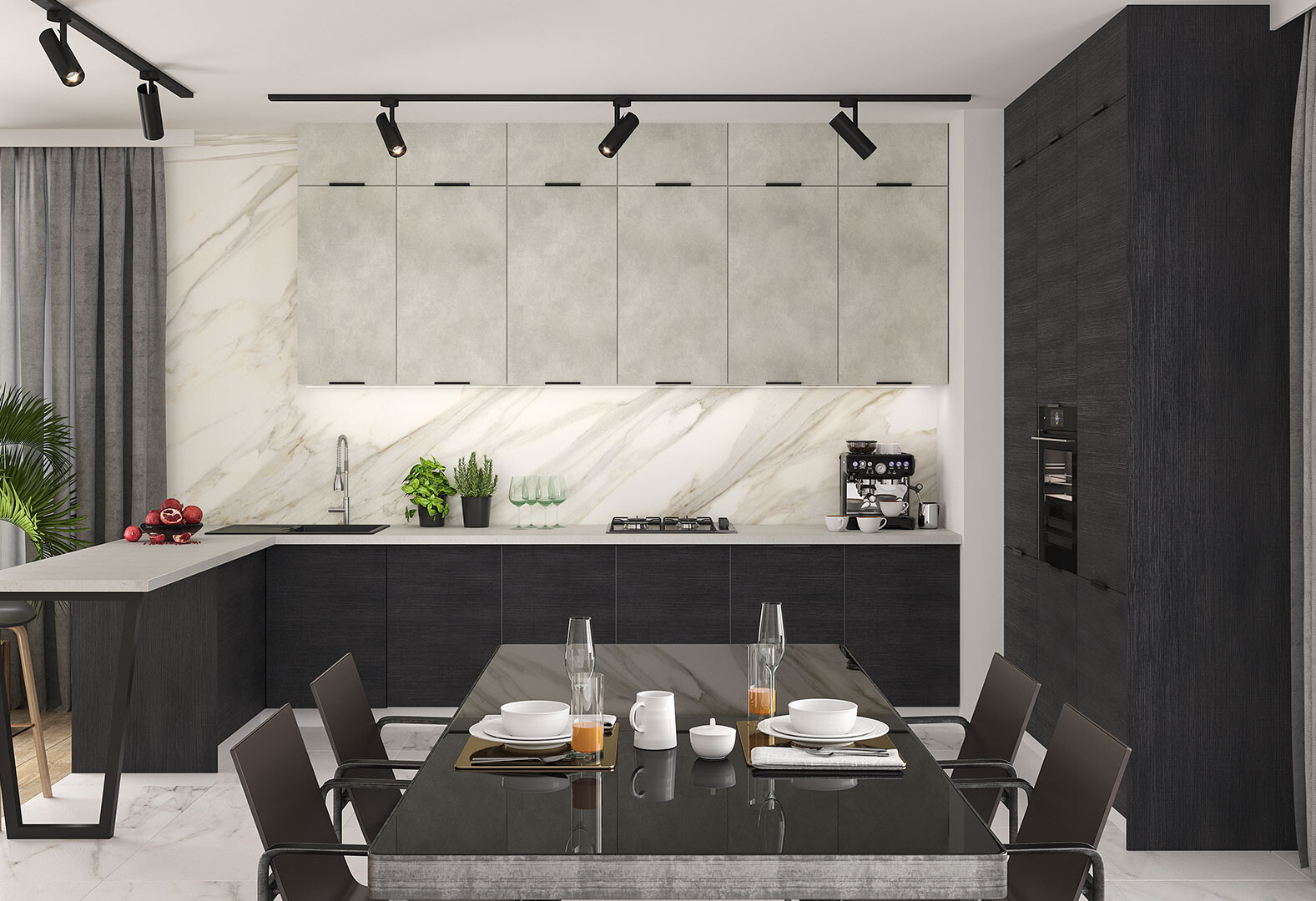 Фото 14 - Модульная кухня Диплос / Diplos Blum Мебель Стар