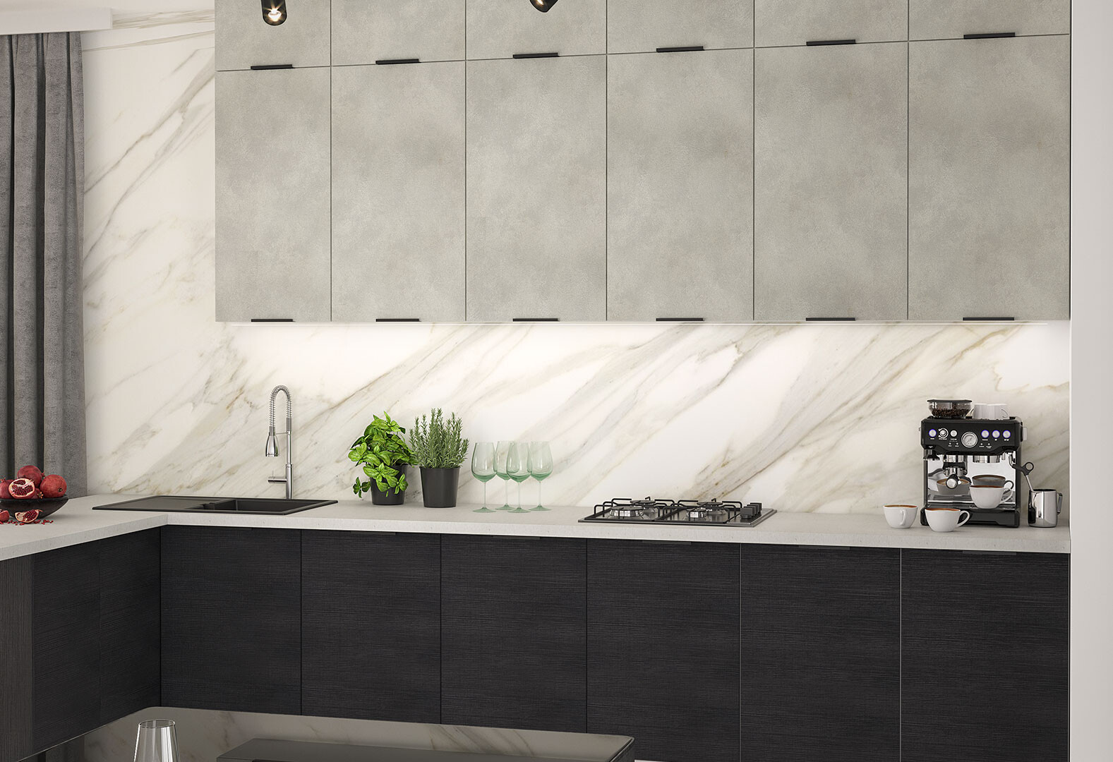 Фото 21 - Модульная кухня Диплос / Diplos Blum Мебель Стар