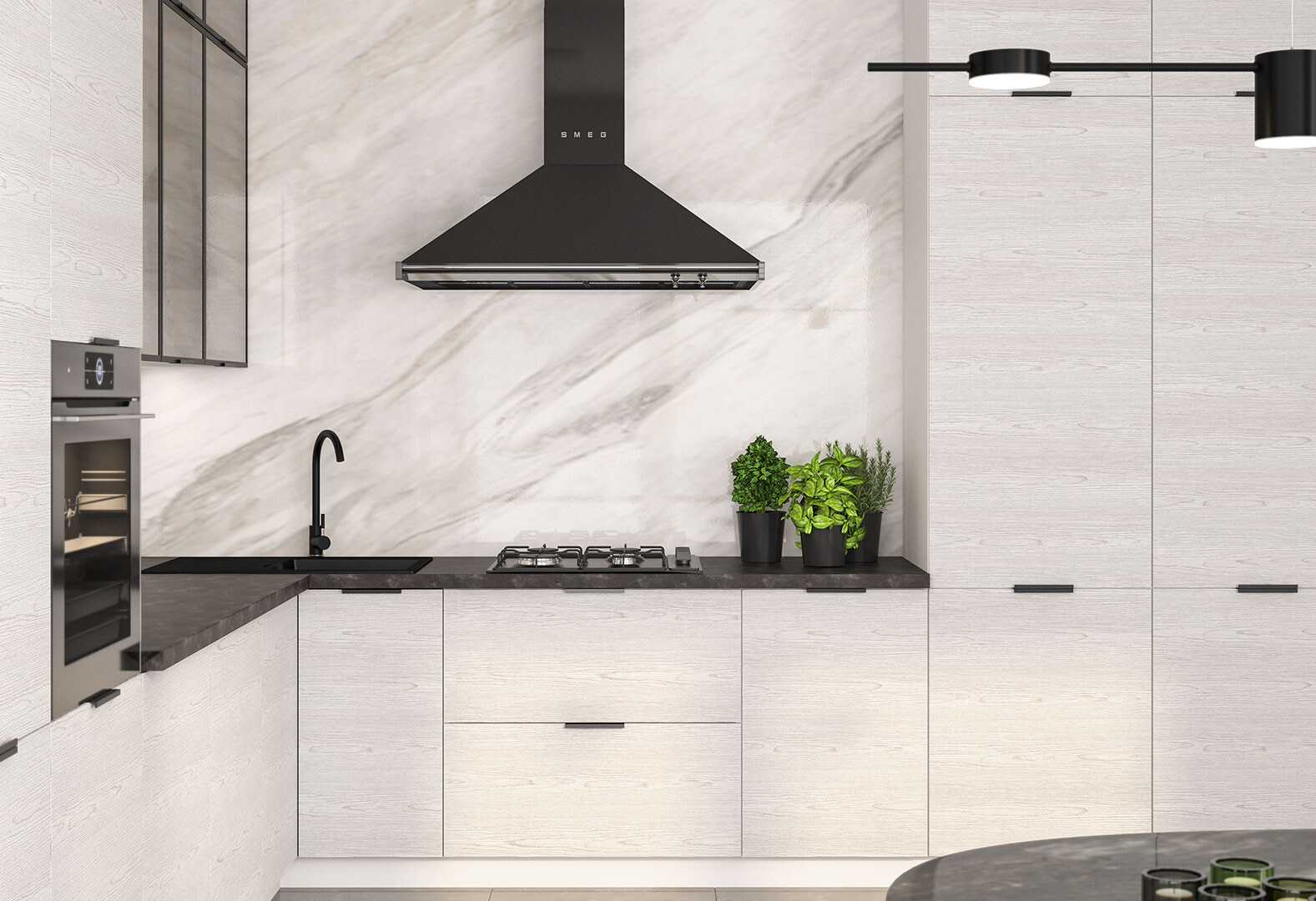 Фото 3 - Модульная кухня Диплос / Diplos Blum Мебель Стар