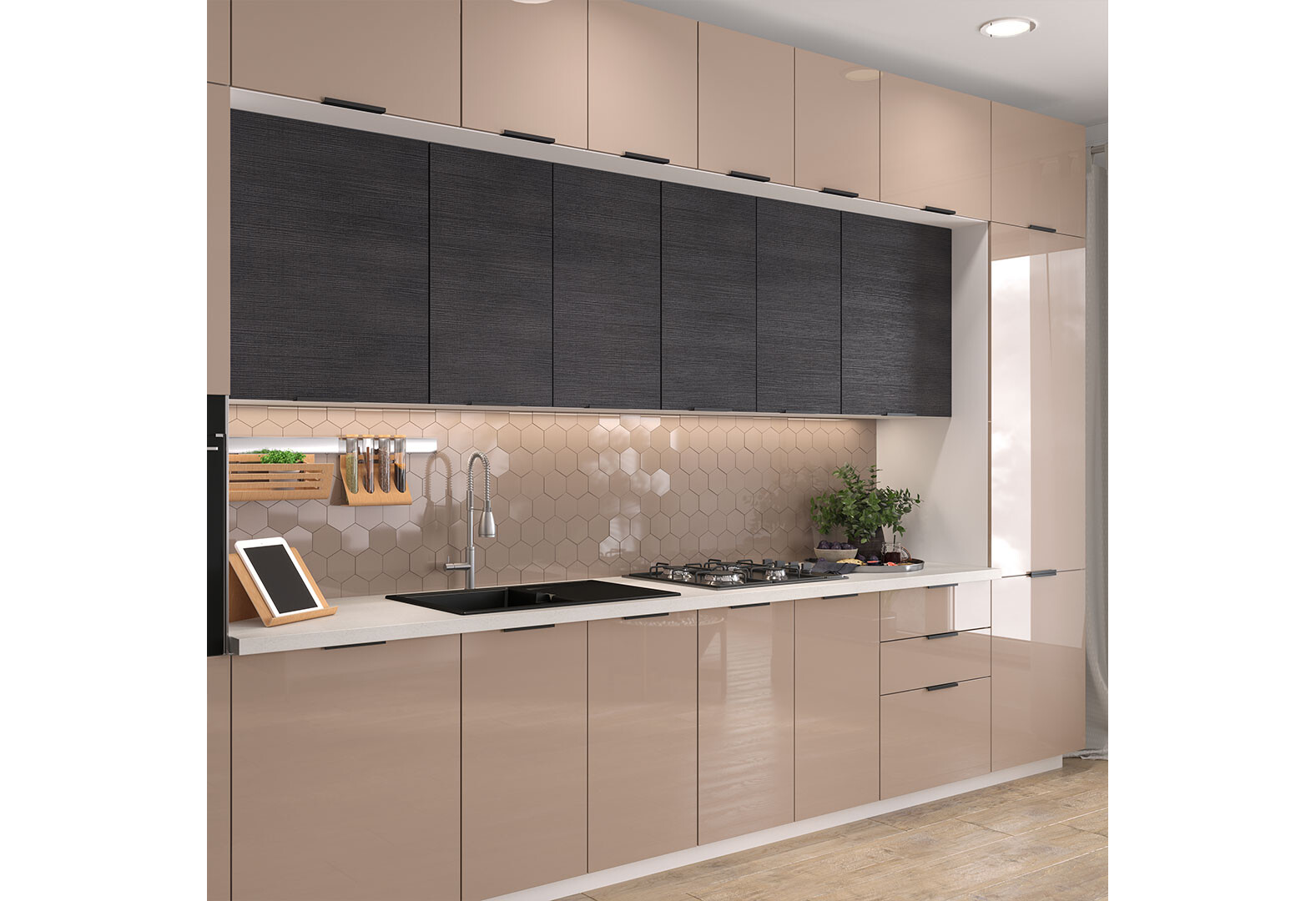 Фото 29 - Модульная кухня Диплос / Diplos Blum Мебель Стар