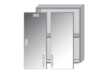 Фото Верх 61 вітрина-сушка Діплос / Diplos Blum MebelStar