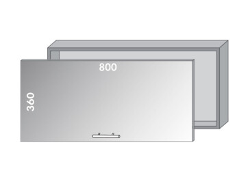 Фото Верх 82 витрина Диплос / Diplos Blum Мебель Стар