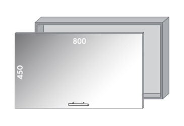 Фото Верх 982 вітрина Діплос / Diplos Blum MebelStar