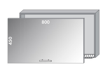 Фото Верх 983 витрина-сушка Диплос / Diplos Blum Мебель Стар