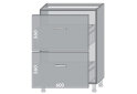 Image 1 - Низ 62 шухляди Діплос / Diplos Blum MebelStar