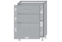 Image 1 - Низ 63 шухляди Діплос / Diplos Blum MebelStar