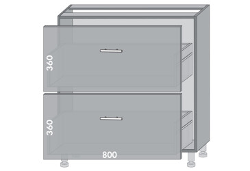 Фото Низ 82 шухляды Диплос / Diplos Blum Мебель Стар