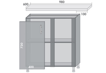 Фото Низ 90 угол Диплос / Diplos Blum Мебель Стар