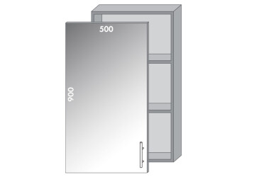 Фото Верх 950 витрина Диплос / Diplos Blum Мебель Стар