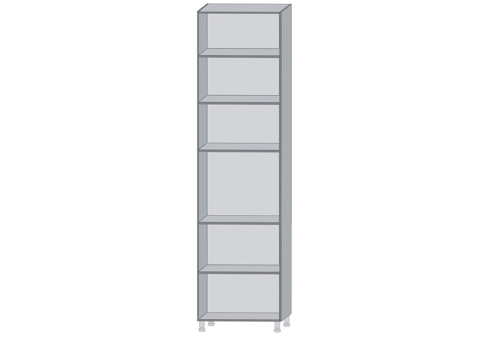 Фото 1 - Корпус dpl Н-966 Blum Мебель Стар