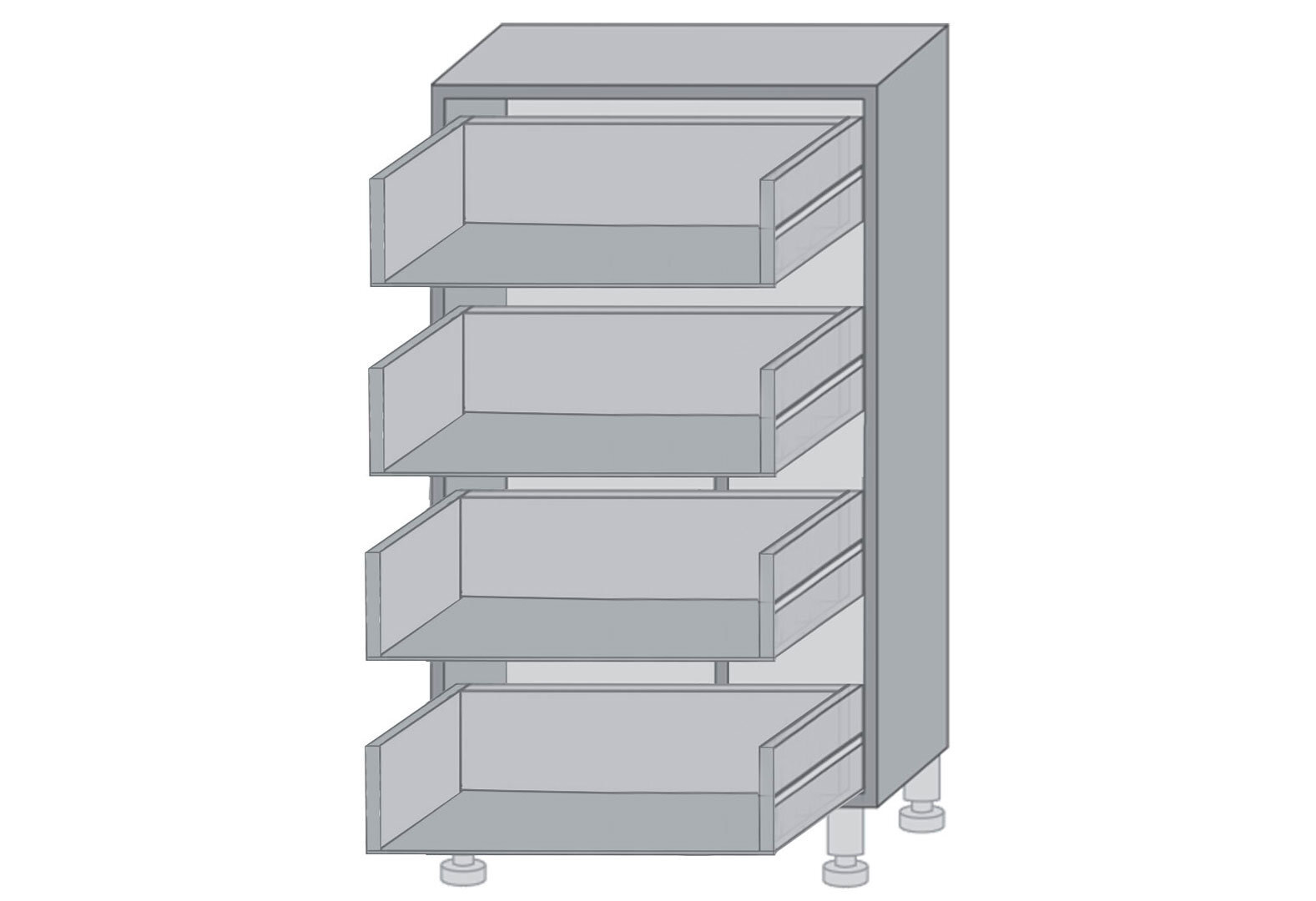 Фото 1 - Корпус dpl Н-604 Blum MebelStar