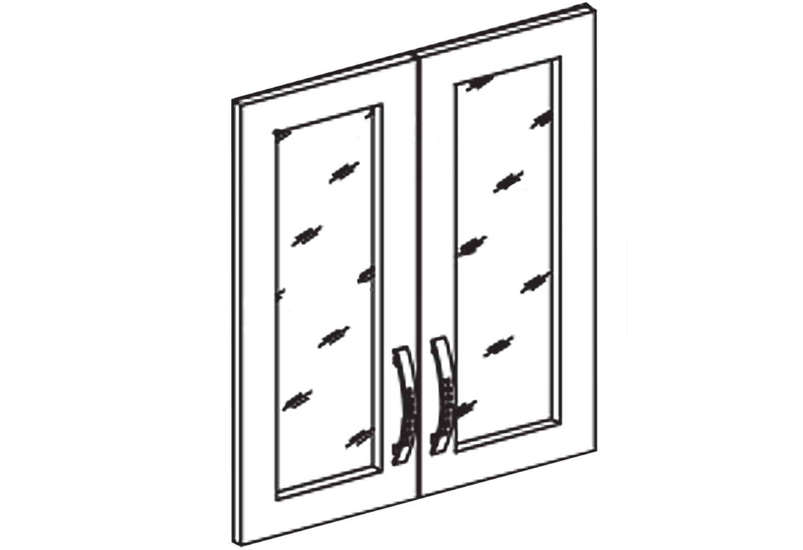 Фото 1 - Фасад В 80 Ск Оля Svit Mebliv