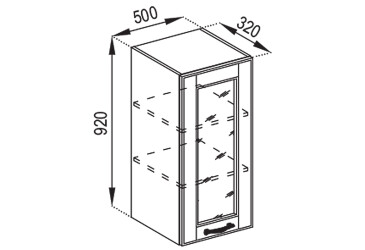 Фото В 50 Ск (h-920) Домініка Світ Меблів