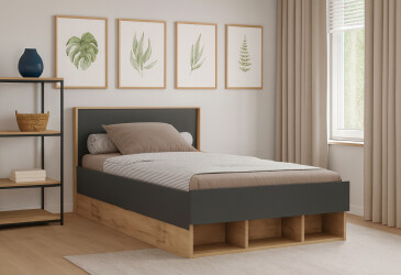 Фото Кровать Джуниор 1,4х2,0 с ящиками