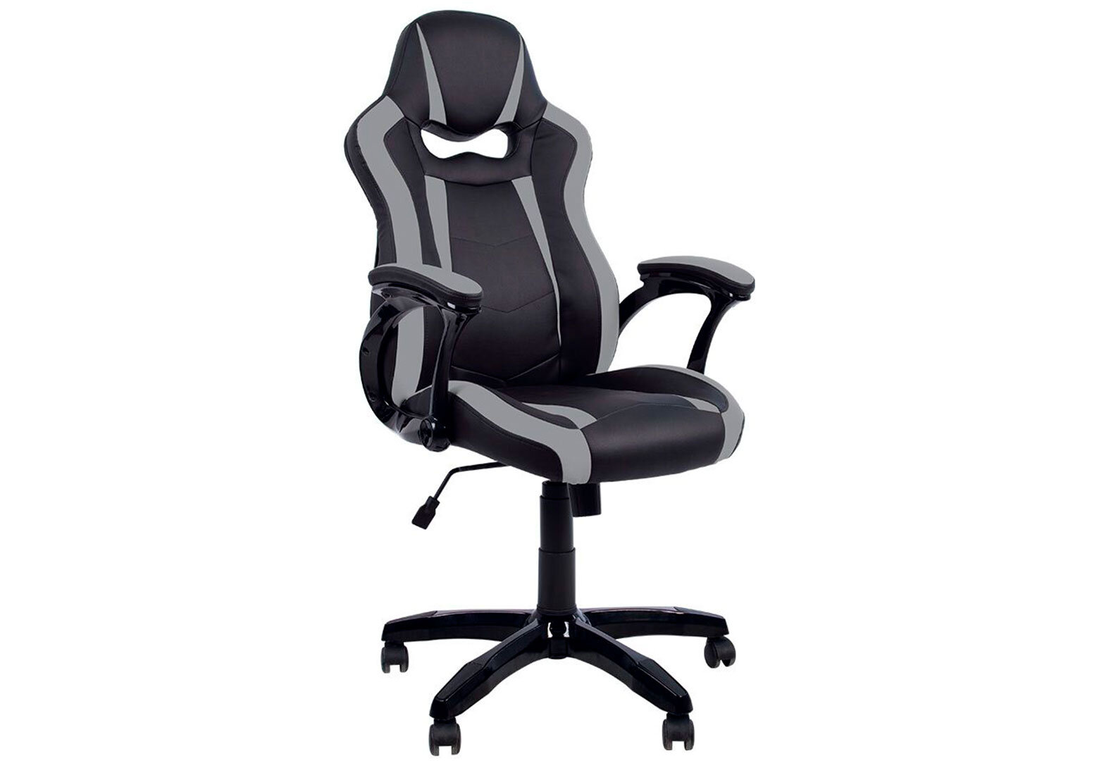Фото 5 - Комп'ютерне крісло Новий Стиль Combo Tilt PL73 / Р 71x71x128 см, чорний